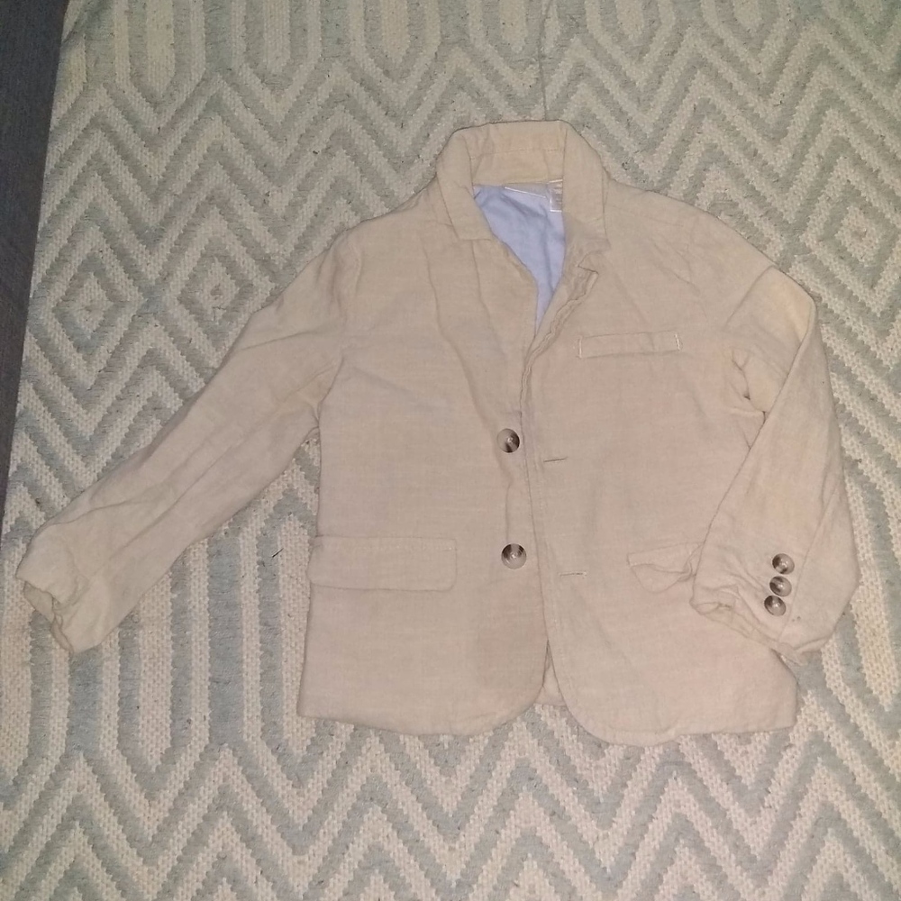 KOALA KIDS BEIGE TODDLER BLAZER